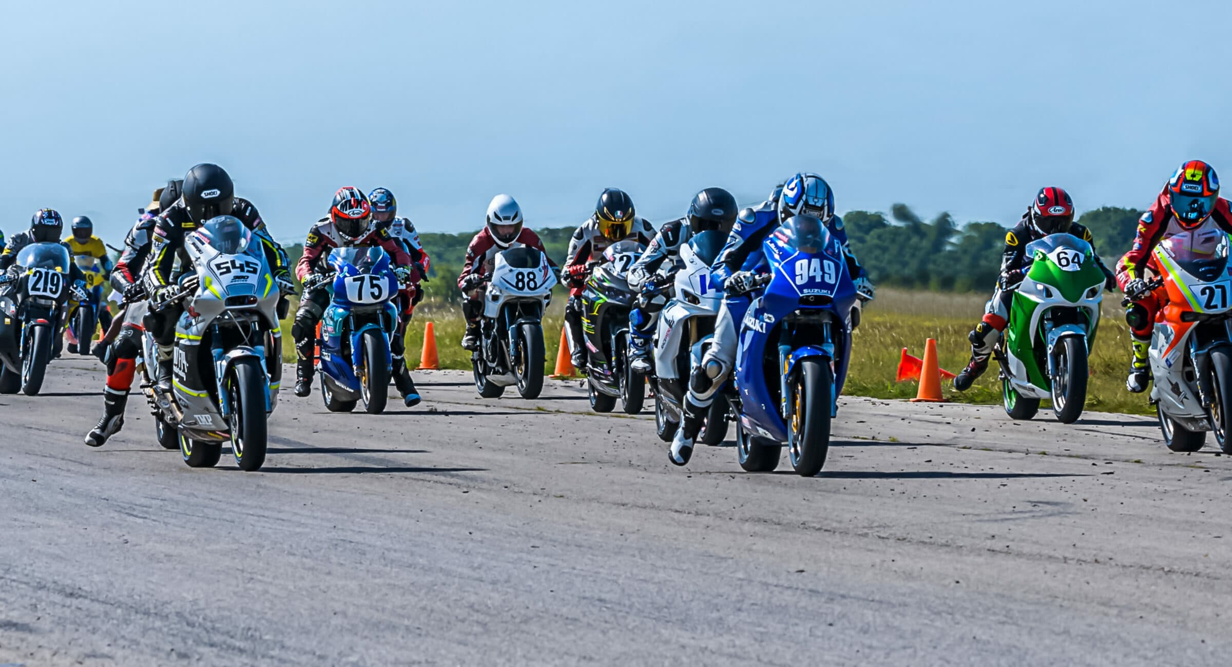 CMRA racer on track