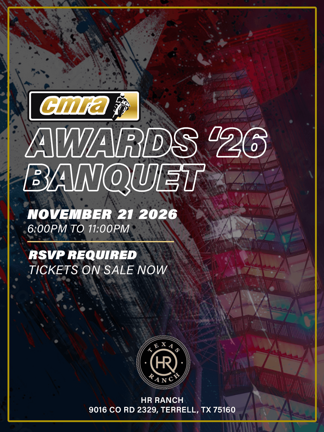 2026 CMRA Awards Banquet banner
